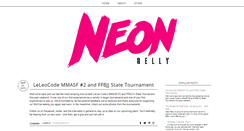 Desktop Screenshot of neonbellyapparel.com